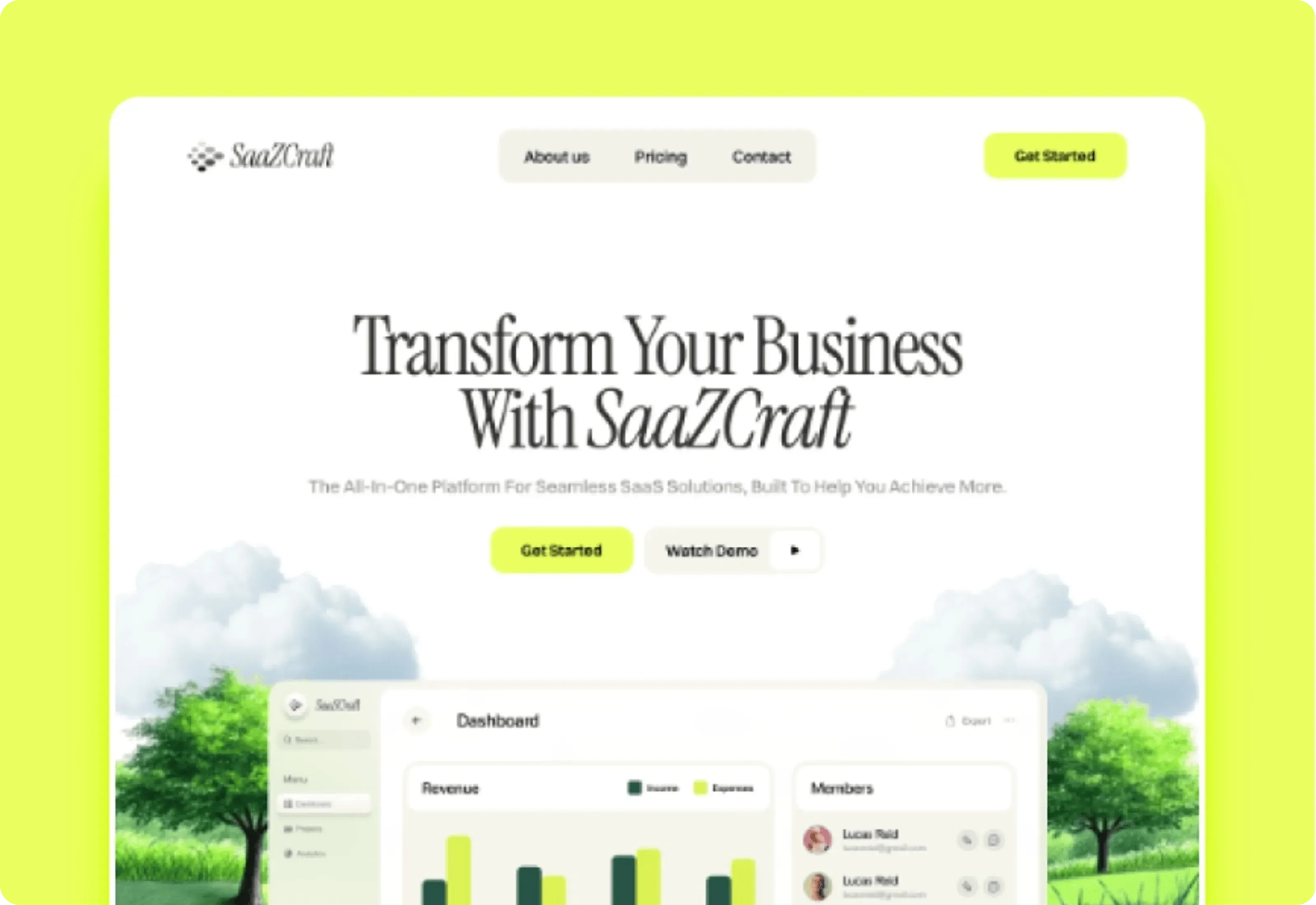 Saaz Craft — Creative Saas
